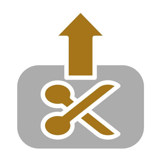 Vectorontwerp Export Crafters Icon Style