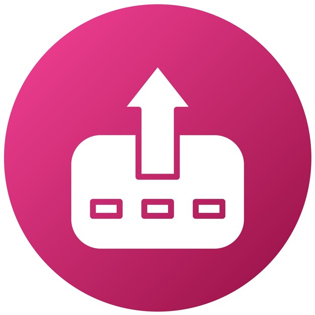 Vectorontwerp Export Wizard Icon Style