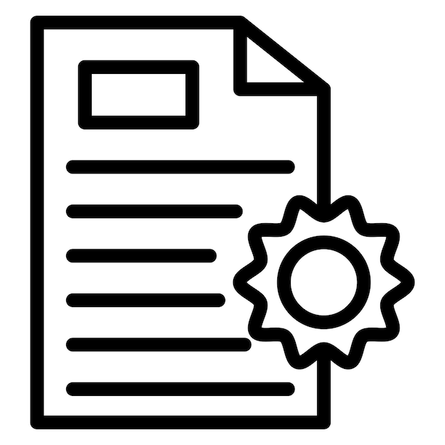 Vectorontwerp Faa Icon Style