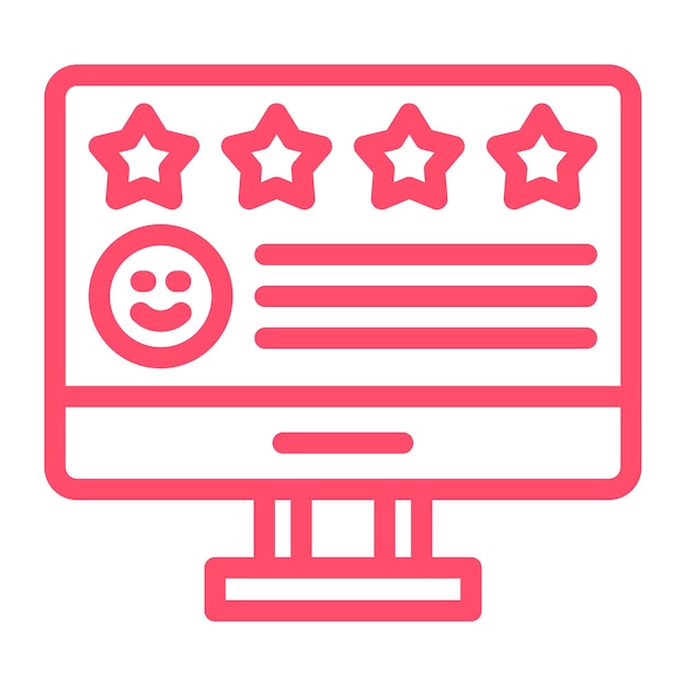 Vectorontwerp Feedback Icon Style