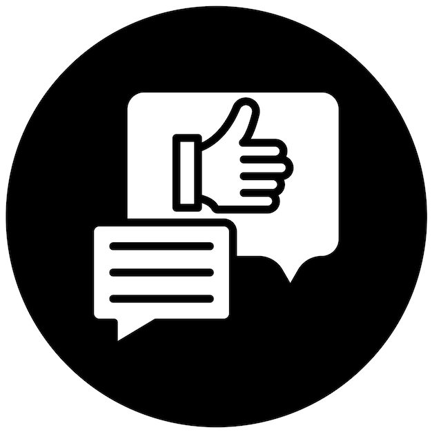 Vectorontwerp Feedback Icon Style