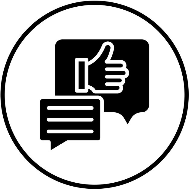 Vectorontwerp Feedback Icon Style