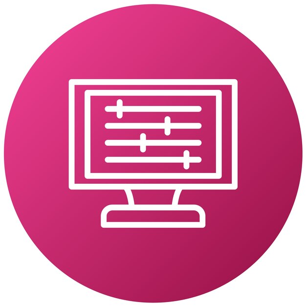 Vectorontwerp Filter Icon Style