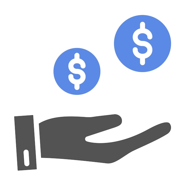 Vectorontwerp Financiële Icon Stijl