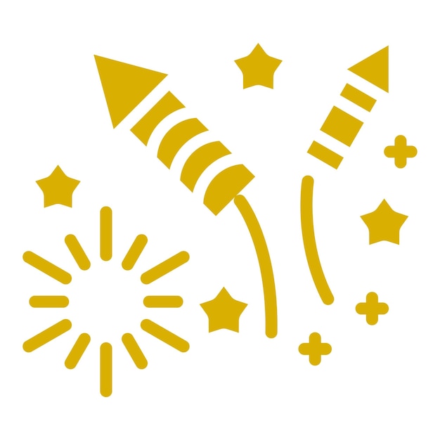 Vectorontwerp Firecracker Icon Style