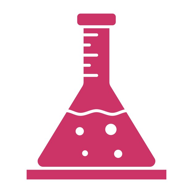 Vectorontwerp Flask Icon Style