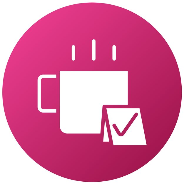 Vectorontwerp Flavorful Reserve Icon Style
