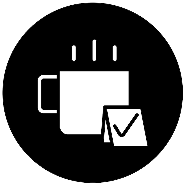 Vectorontwerp Flavorful Reserve Icon Style
