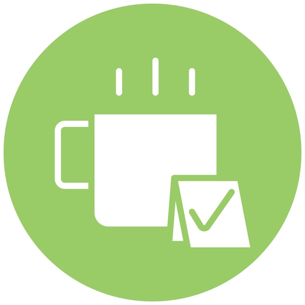 Vectorontwerp Flavorful Reserve Icon Style