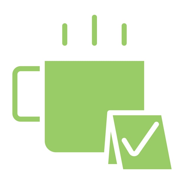 Vectorontwerp Flavorful Reserve Icon Style
