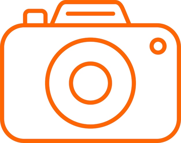 Vectorontwerp Fotografie Icon Stijl