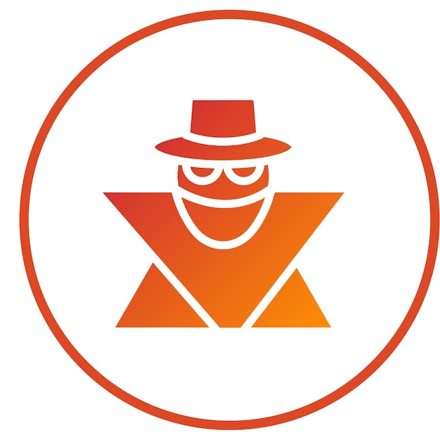 Vectorontwerp Fraudulent Icon Style