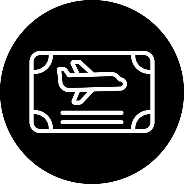 Vectorontwerp Frequent Flyer Program Icon Style