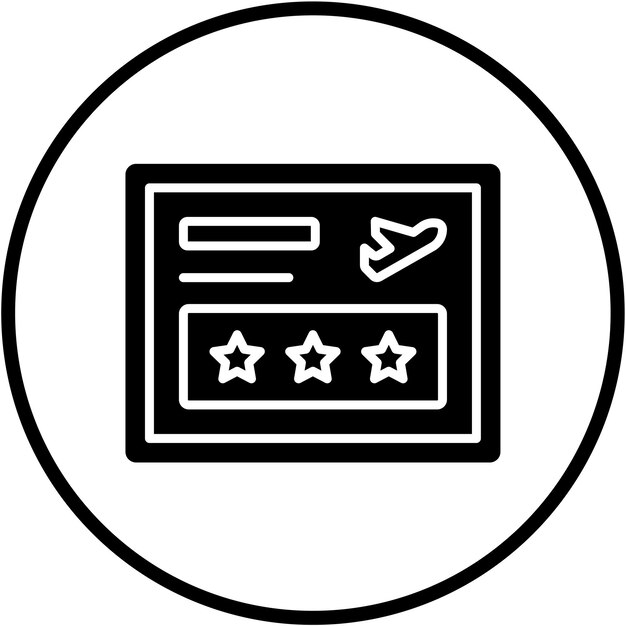 Vectorontwerp Frequent Flyer Program Icon Style