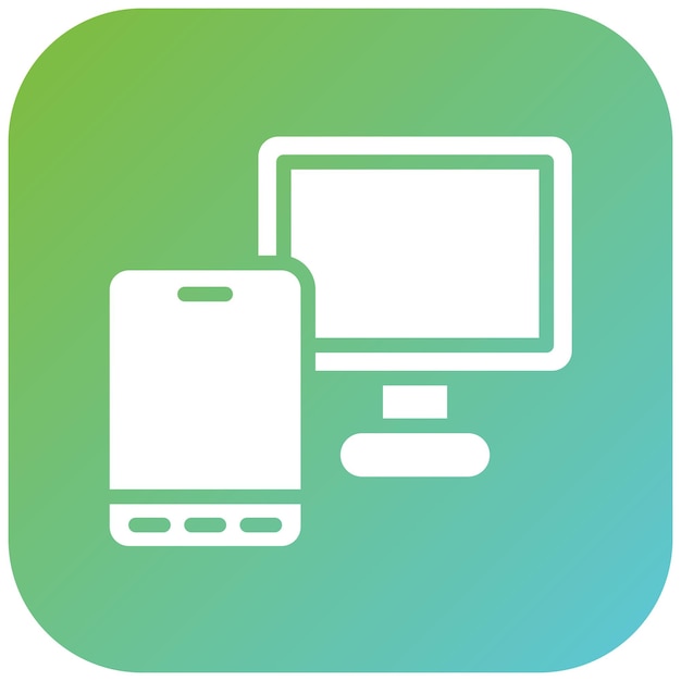 Vectorontwerp Gadgets Icon Style