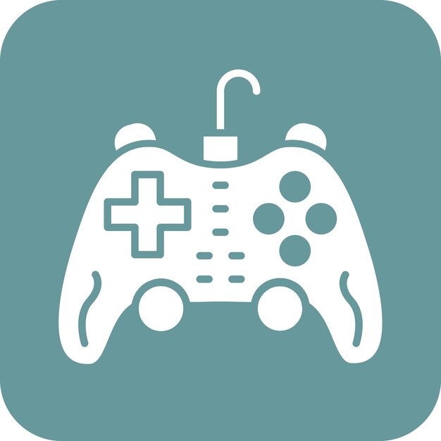 Vectorontwerp Gamepad Icon Style
