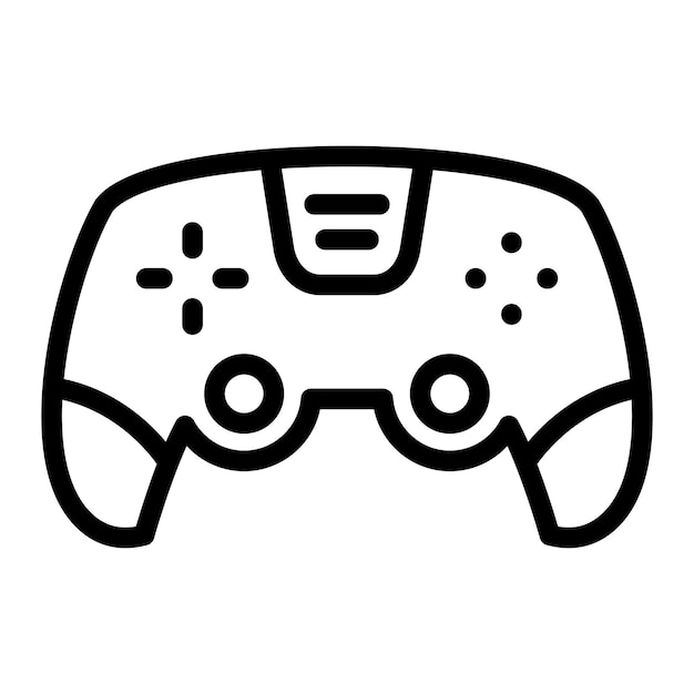 Vectorontwerp Gamepad Icon Style