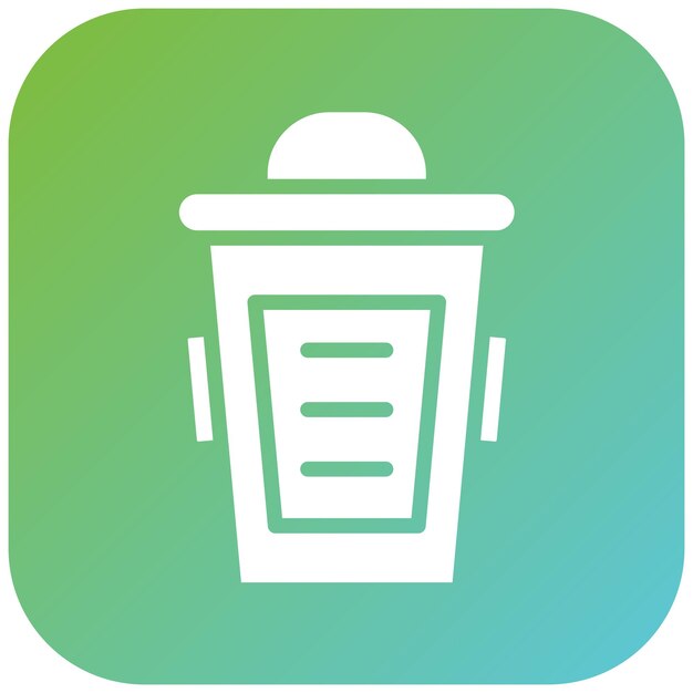 Vectorontwerp Garbage Icon Style