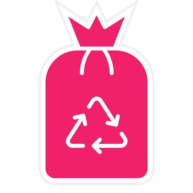 Vectorontwerp Garbage Icon Style