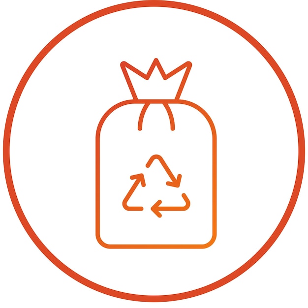 Vectorontwerp Garbage Icon Style