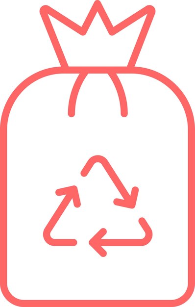 Vectorontwerp Garbage Icon Style