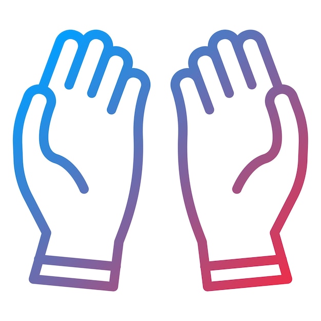 Vectorontwerp Gebed Icon Stijl
