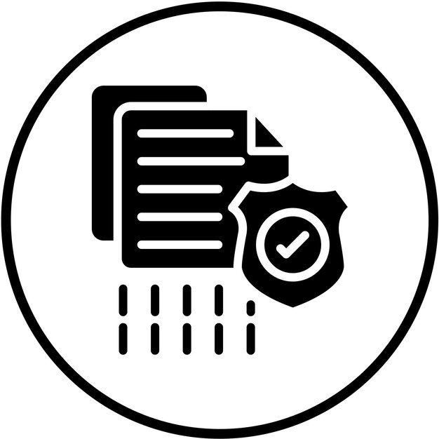 Vectorontwerp gecodeerde bestandsopslag Icon Style