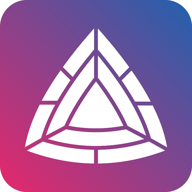 Vectorontwerp Gemstone Icon Style