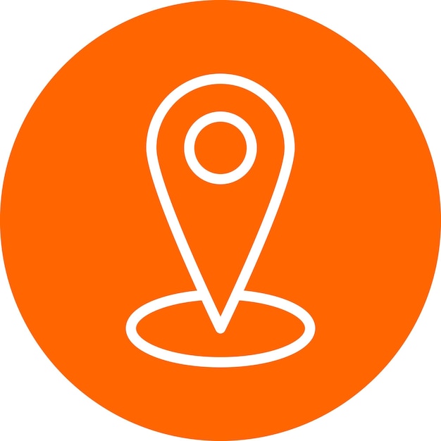 Vectorontwerp GPS Icon Style