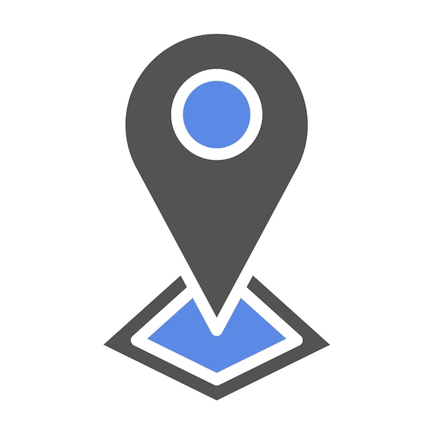 Vectorontwerp GPS Icon Style