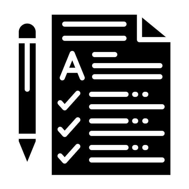 Vectorontwerp Grading Icon Style
