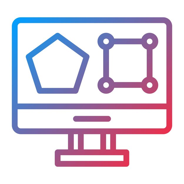 Vectorontwerp Grafische elementen Icon Stijl