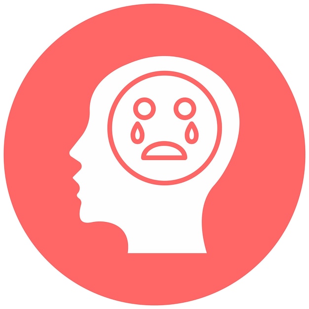 Vectorontwerp Grief Icon Style