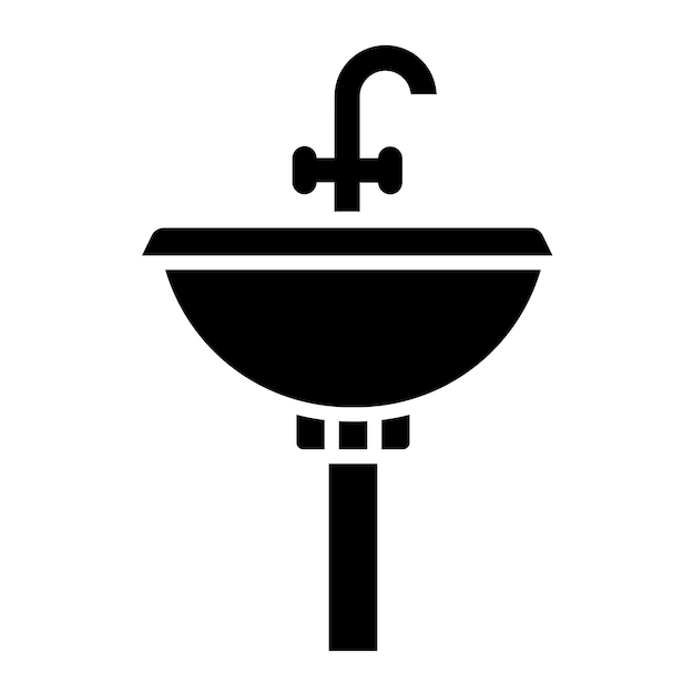 Vectorontwerp Haarwaswinkel Icon Style