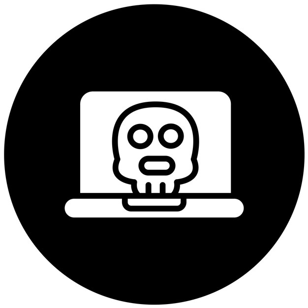 Vectorontwerp Hacking Icon Style