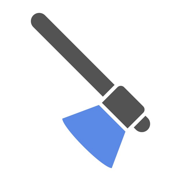 Vectorontwerp Hand Axe Icon Style