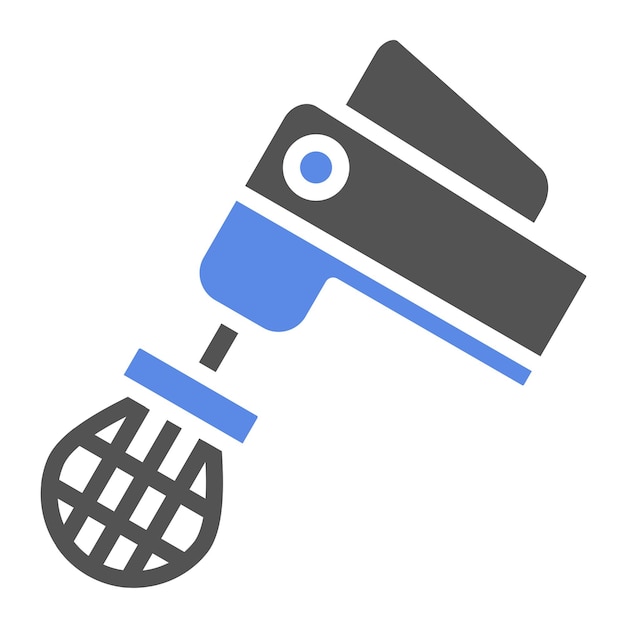 Vectorontwerp Handheld mixer Icon Style