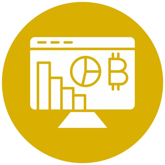 Vectorontwerp Hashrate Icon Stijl