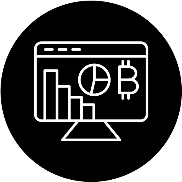 Vectorontwerp Hashrate Icon Stijl