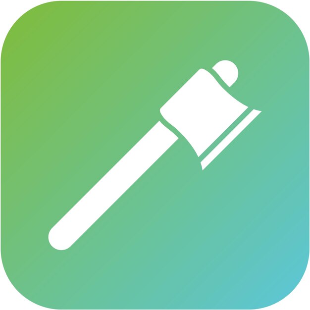 Vectorontwerp Hatchet Icon Style