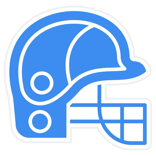 Vectorontwerp Helmet Icon Style