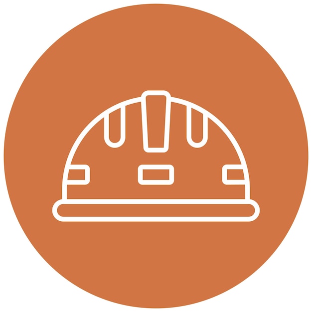 Vectorontwerp Helmet Icon Style