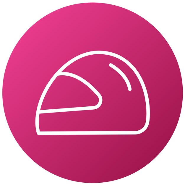 Vectorontwerp Helmet Icon Style