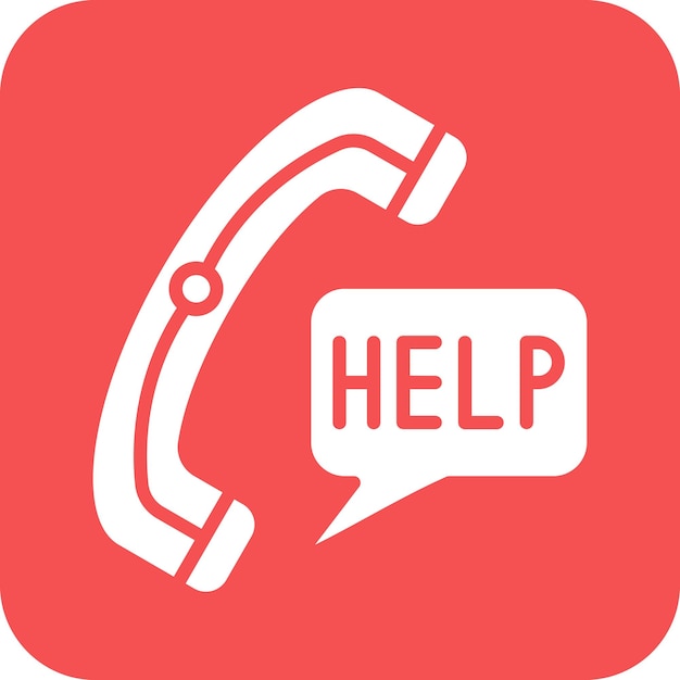 Vectorontwerp Help Icon Style