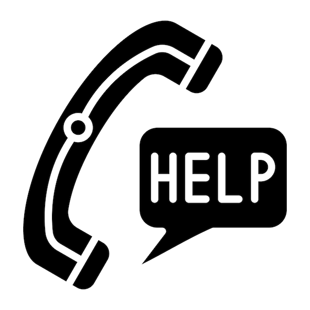 Vectorontwerp Help Icon Style