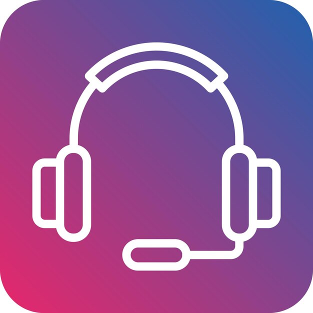 Vectorontwerp Help Line Icon Style