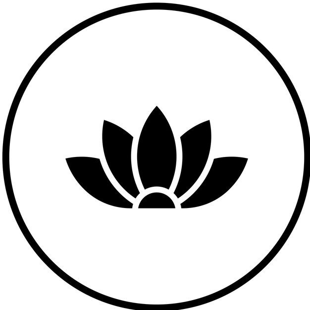 Vectorontwerp Herb Harmony Icon Style