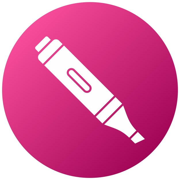 Vectorontwerp Highlighter Icon Style