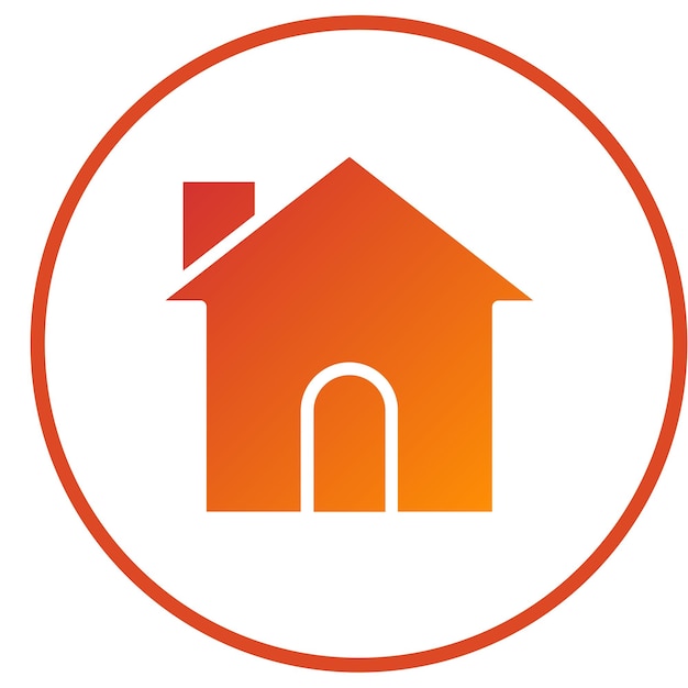 Vectorontwerp Home Icon Stijl