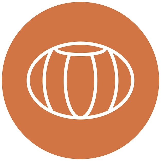 Vectorontwerp Honeydew Icon Style